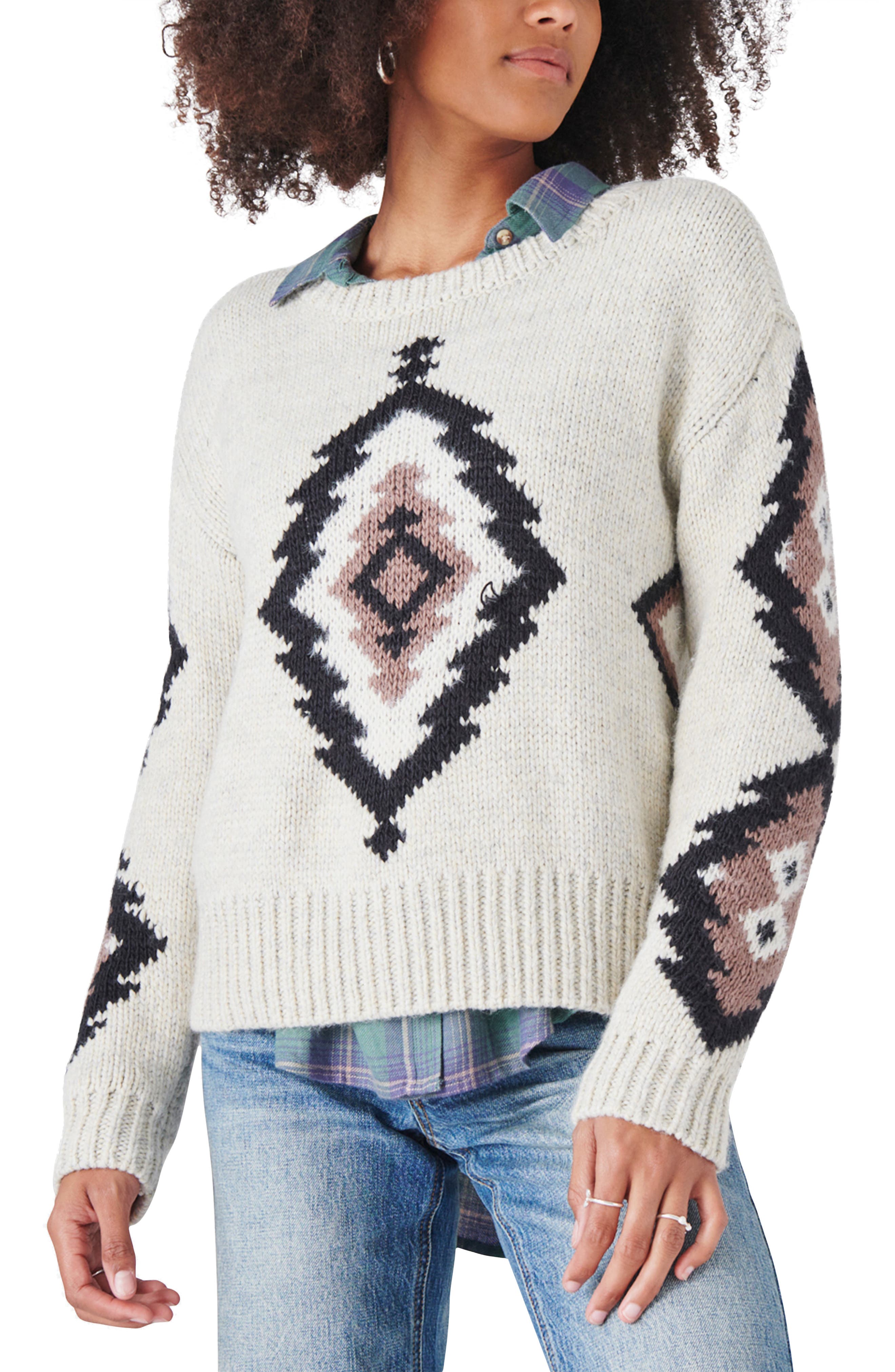 Lucky brand women's sweaters Clearance
