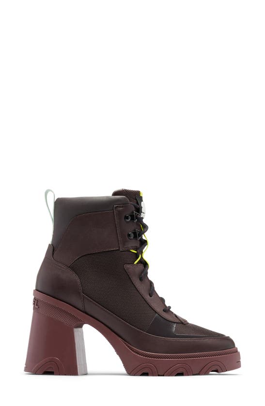 Sorel Brex Waterproof Bootie In New Cinder Sea Sprite