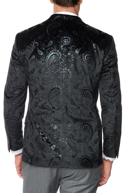 Shop Robert Graham Abney Paisley Jacquard Sport Coat In Black