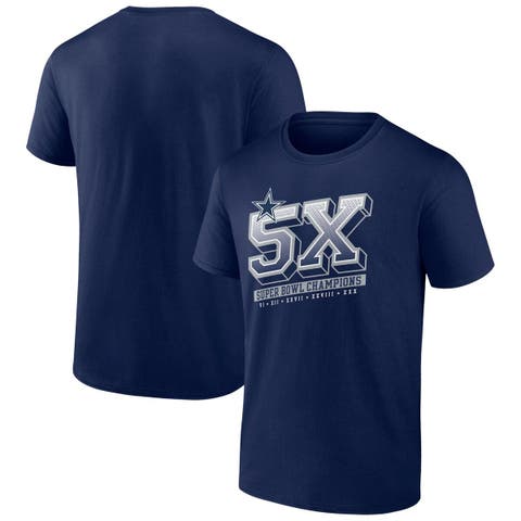 Dallas Cowboys Fanatics Branded Team Lockup T-Shirt - Navy