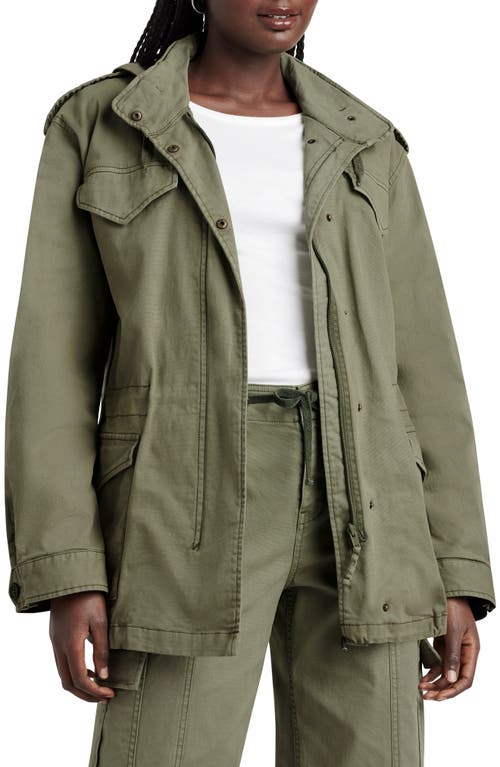 Splendid Tegan Hooded Utility Jacket In Trail