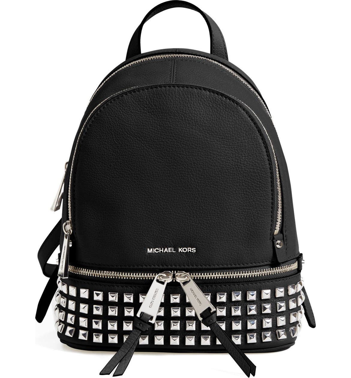 MICHAEL Michael Kors 'Small Rhea Zip' Studded Backpack | Nordstrom