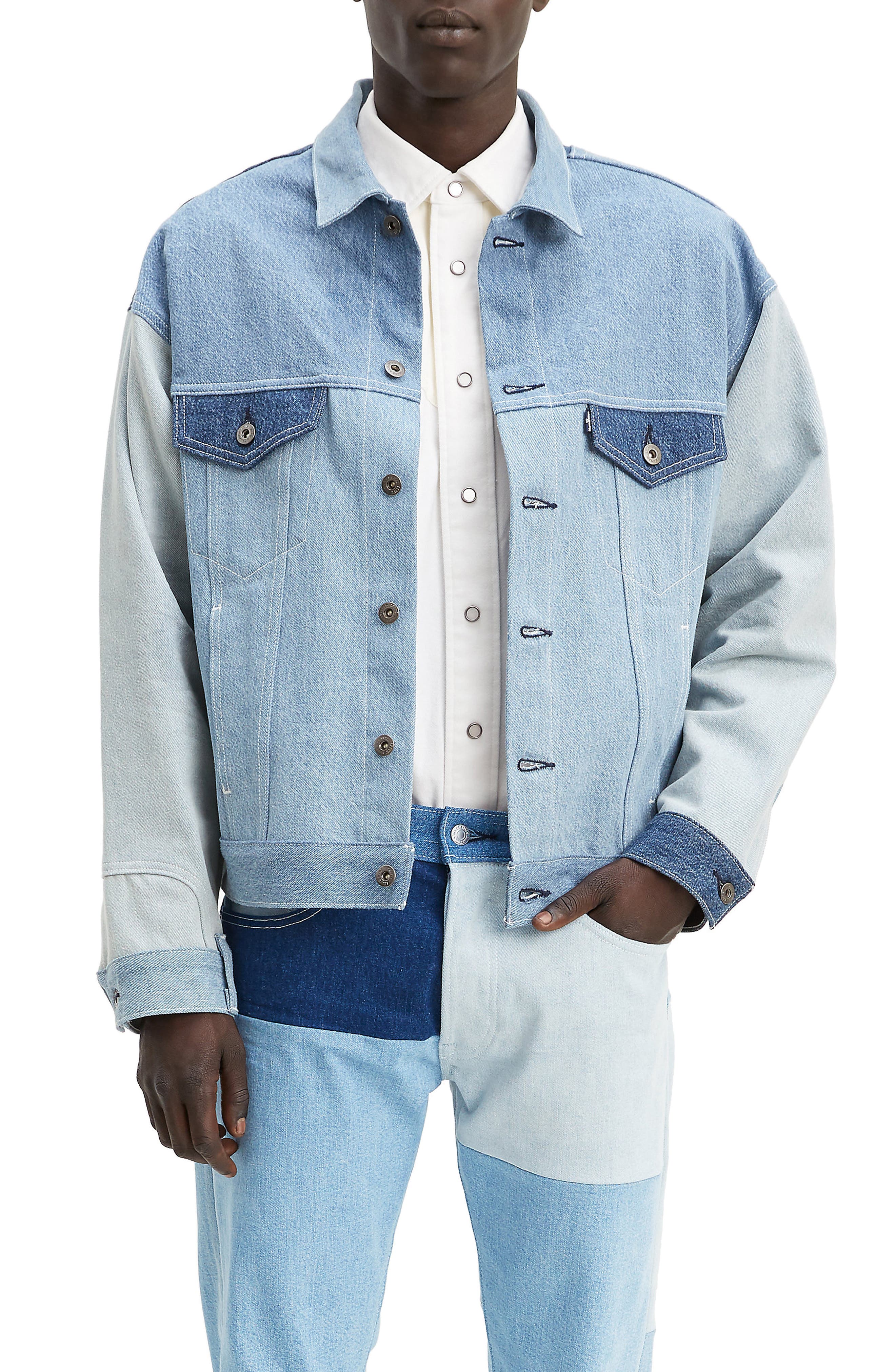 oversized jean jacket levis