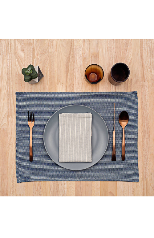 Meema Rustic Placemats Set Of 4 In Blue