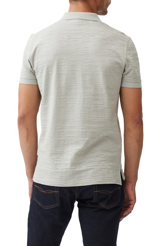 Rodd & Gunn Banks Road Slim Fit Short Sleeve Polo Shirt In Stone