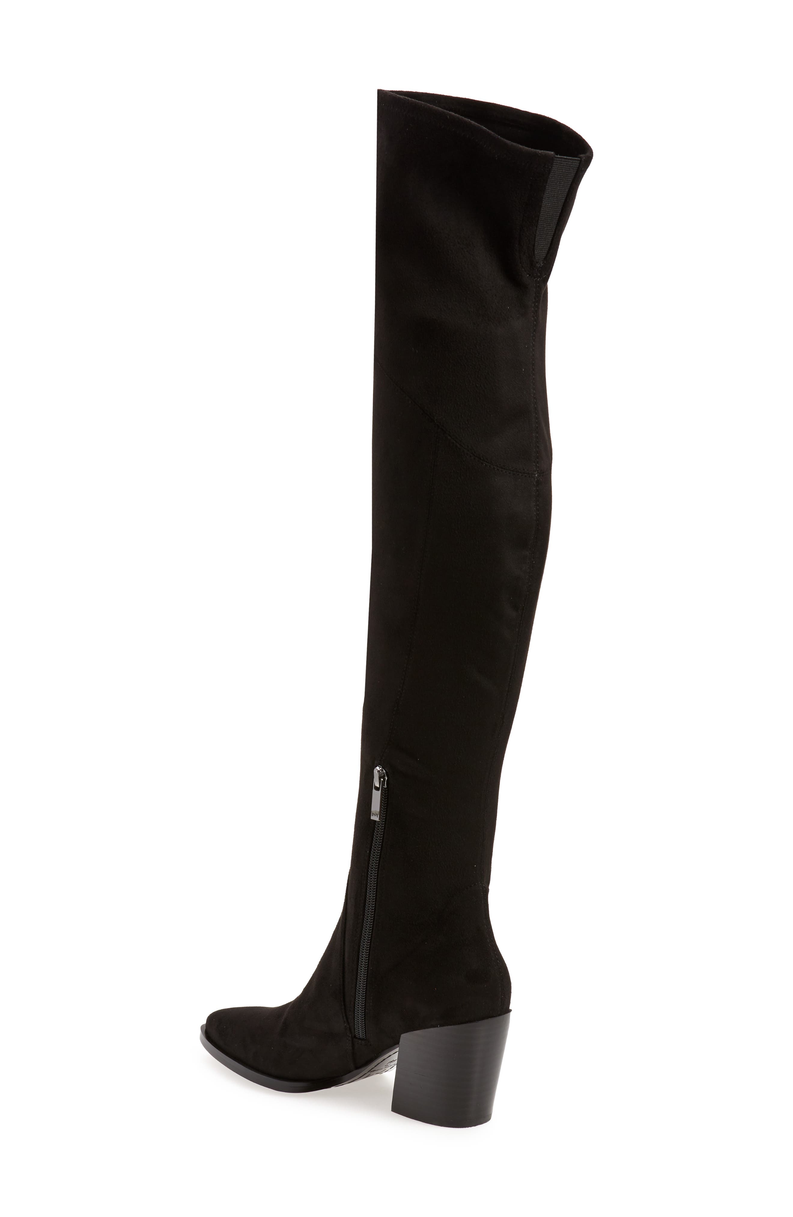 marc fisher ltd knee high suede boots