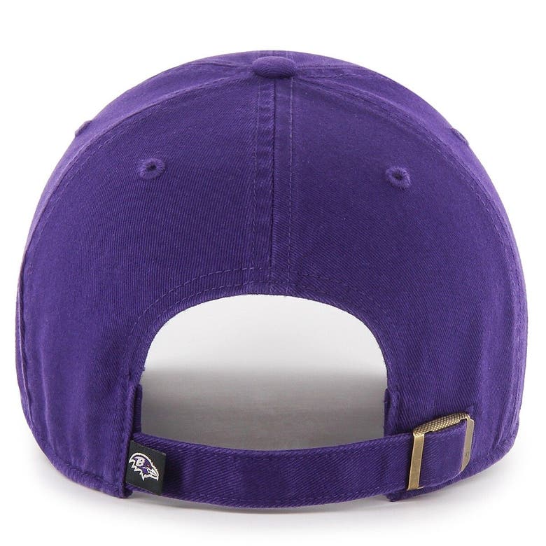 Shop 47 ' Purple Baltimore Ravens Pride Clean Up Adjustable Hat