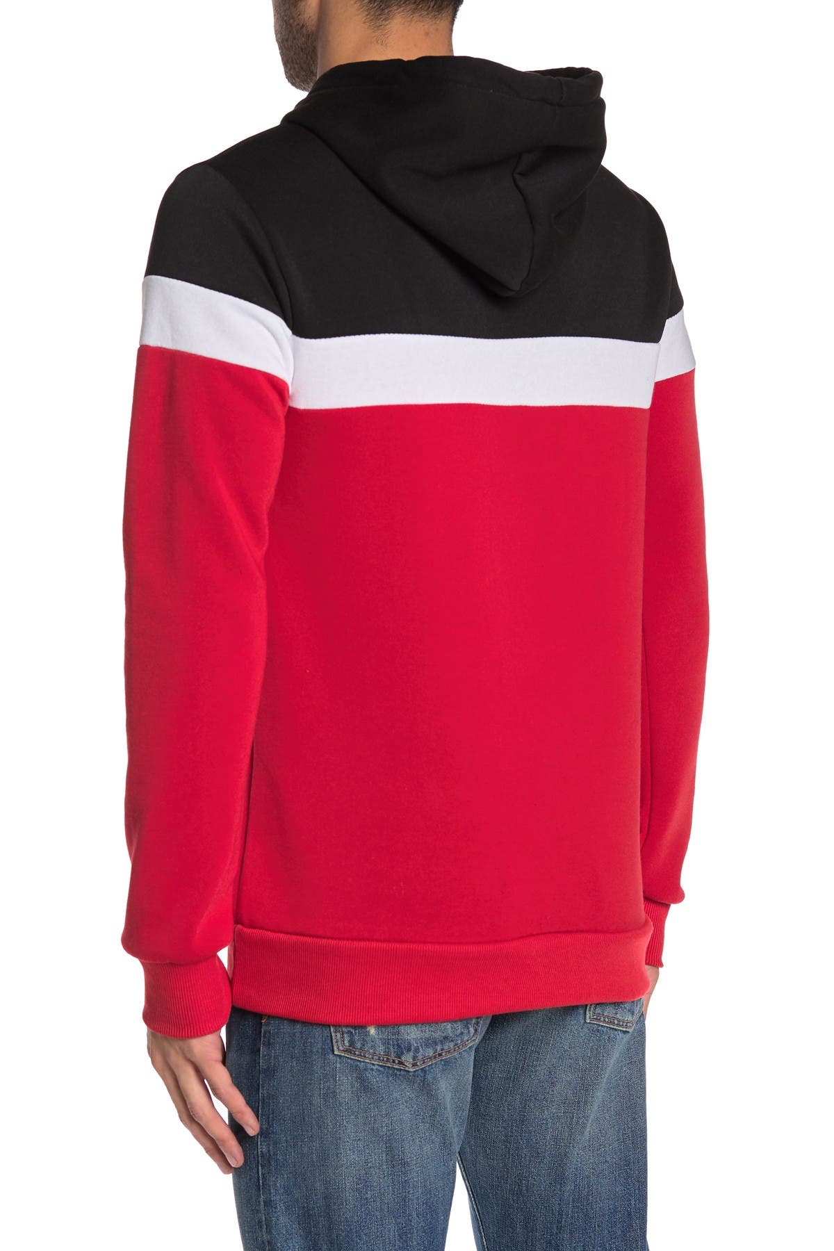 Pacific Blue | Fleece Colorblock Hoodie | Nordstrom Rack