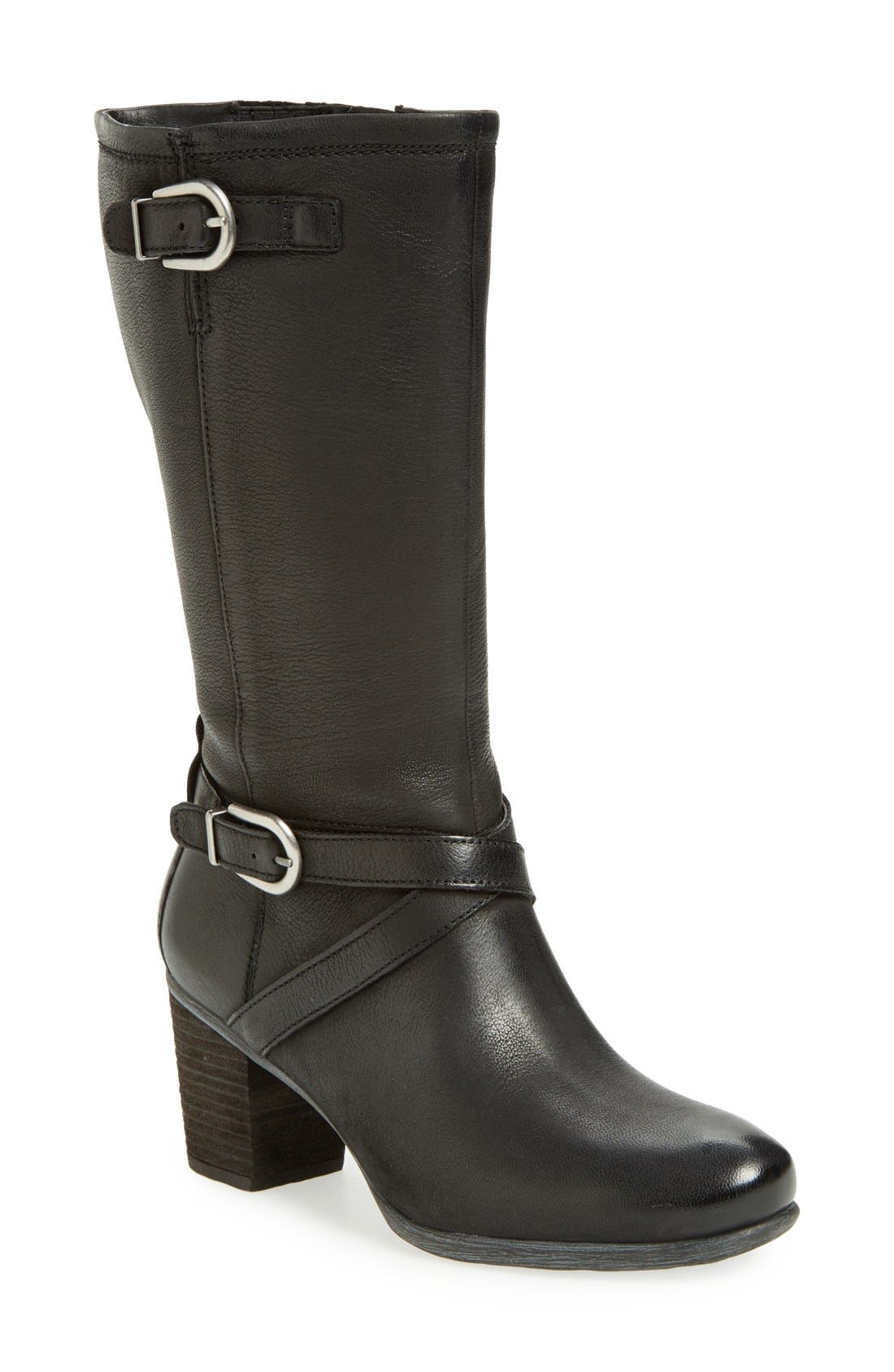 britney buckle riding boots
