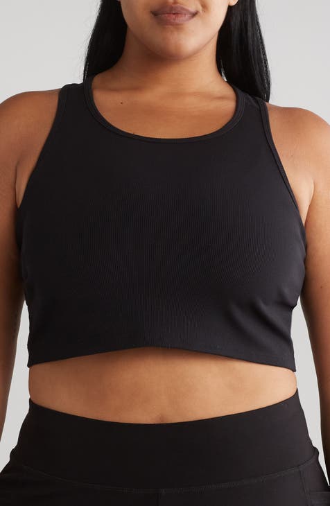 Madewell Knit Racerback Bralette Cabernet MD (Women's 6-8) at   Women's Clothing store