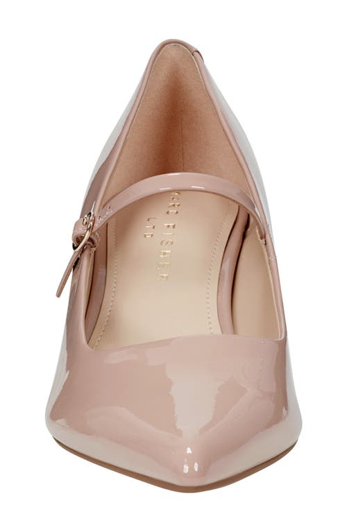 Shop Marc Fisher Ltd Luccie Pointed Toe Pump In Natural