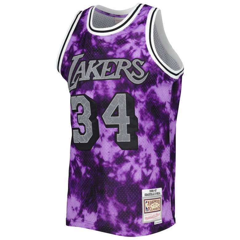 Mitchell & Ness La Lakers - Shaquille ONeal Swingman Jersey violett 1996-97