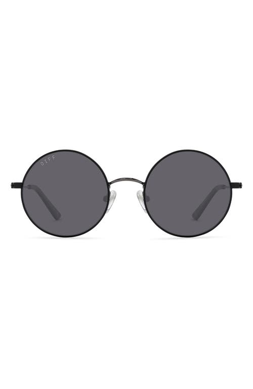 Harry Potter 51mm Polarized Round Sunglasses in Chosen One Black