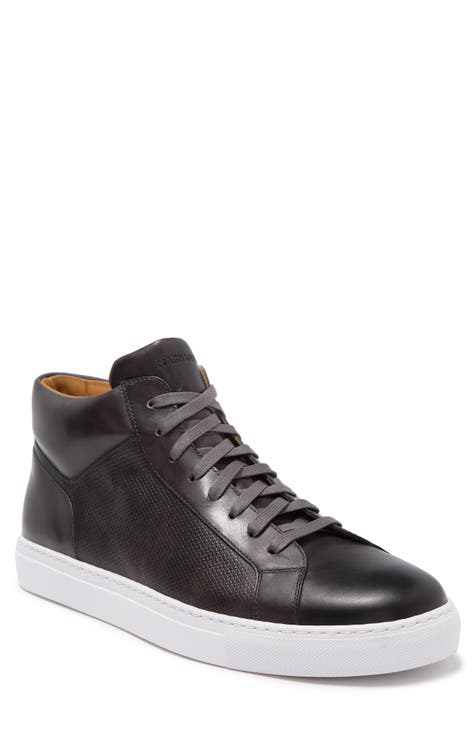 Grey high outlet top sneakers mens