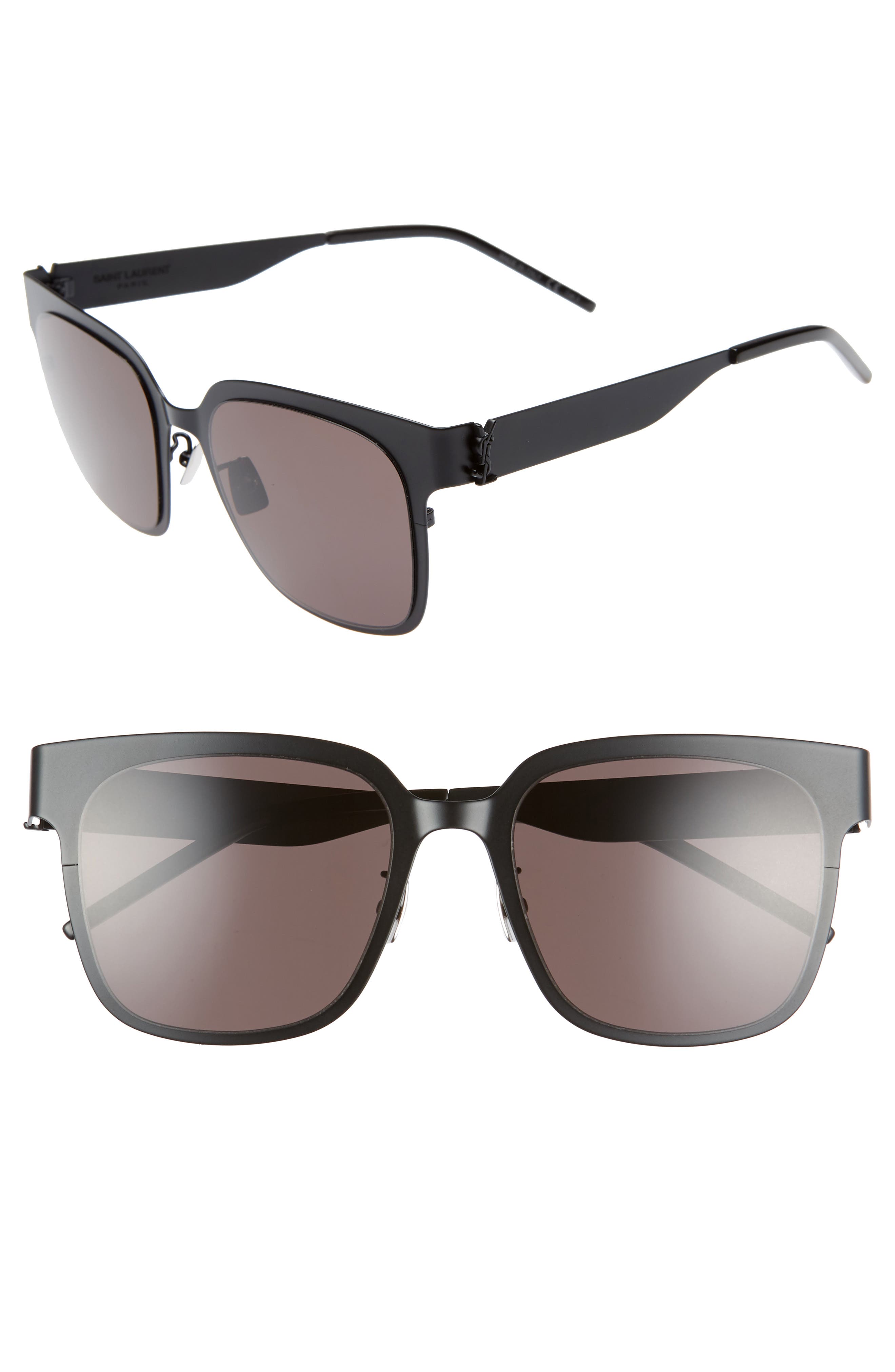Saint Laurent 54mm Flat Front Sunglasses Nordstrom