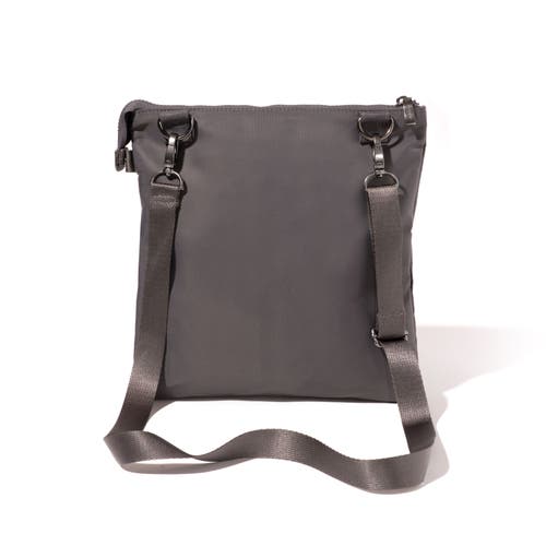 Baggallini Nolita Crossbody Bag With Rfid Wristlet In Smoke Twill