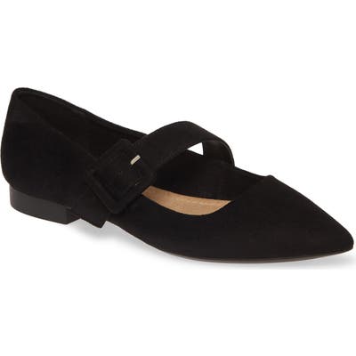 Bella Vita Virginia Ii Skimmer Flat, Black