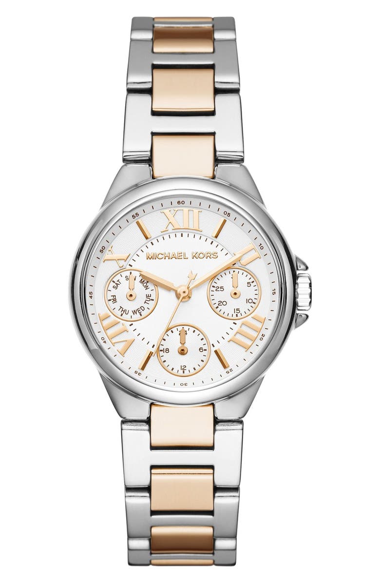 MICHAEL Michael Kors Mini Camille Multifunction Bracelet Watch, 33mm ...
