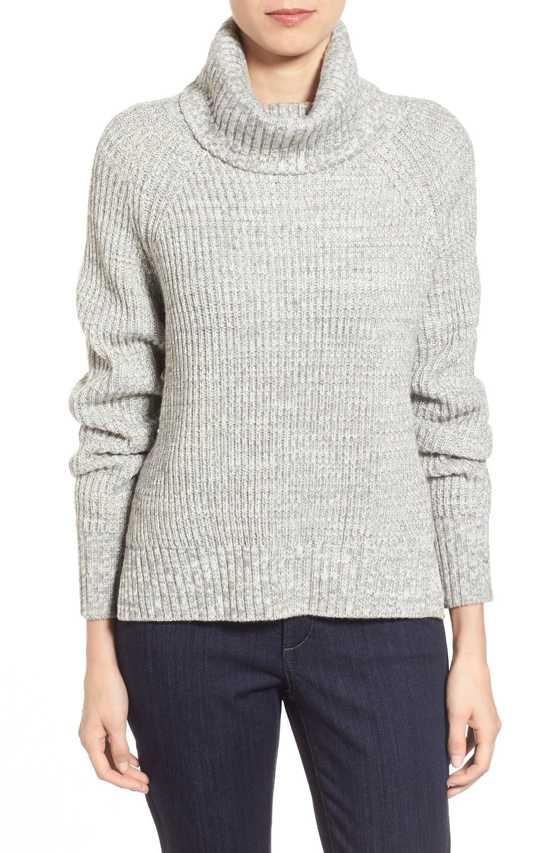 Dex High/Low Turtleneck Sweater Nordstrom