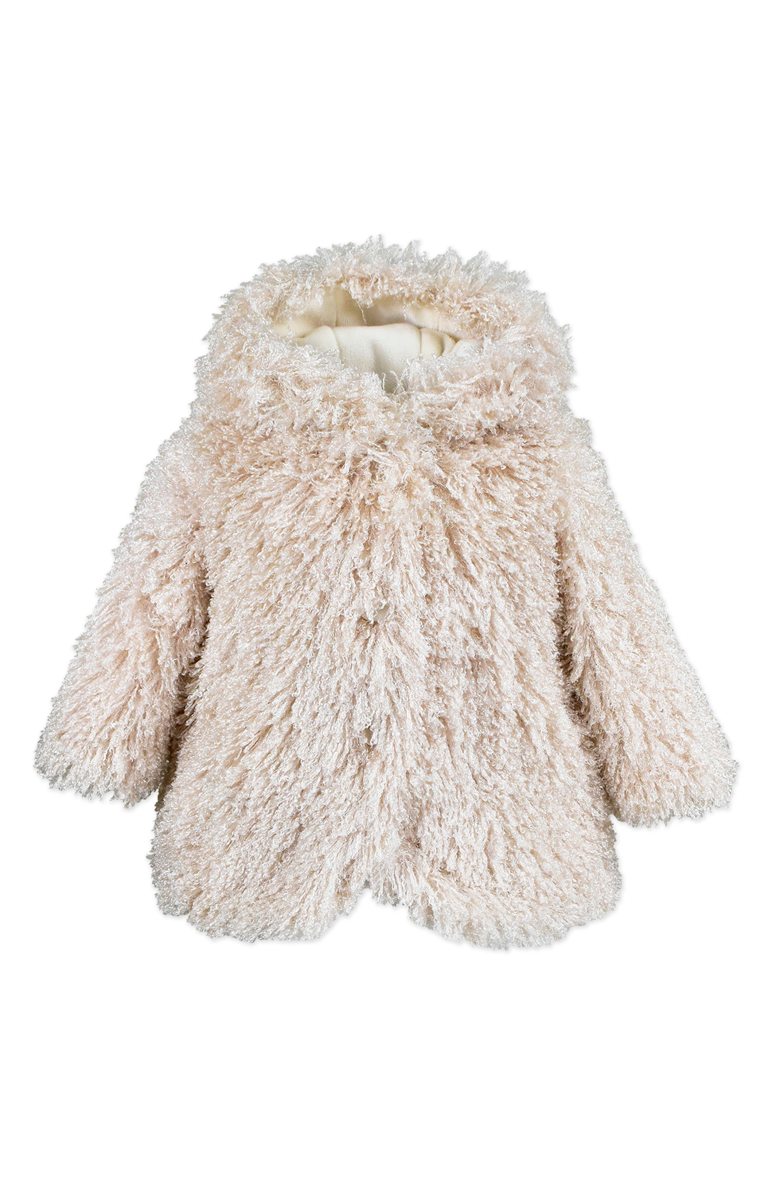 Widgeon Kids' Faux Fur Hooded Coat 