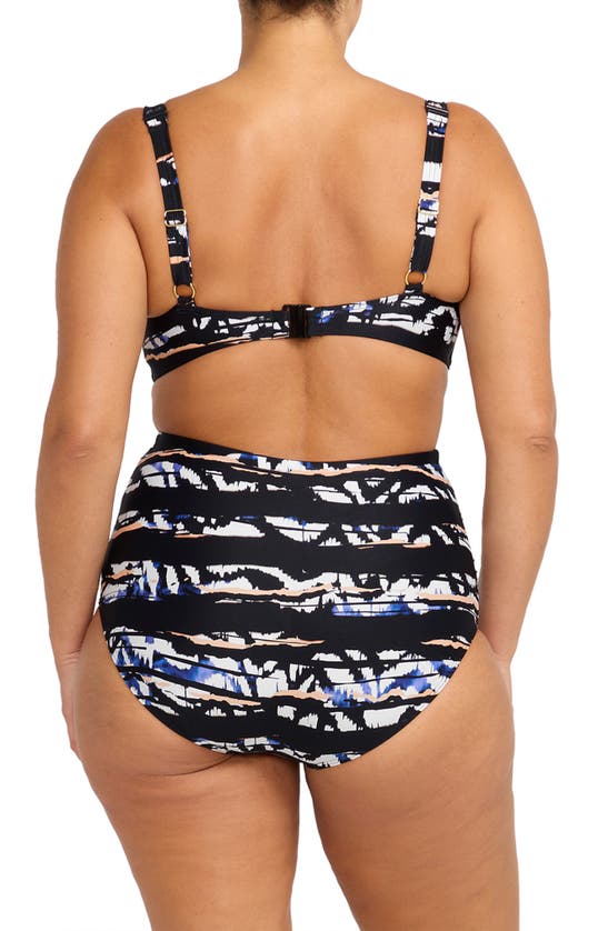 Shop Artesands Provenance Raphael High Waist Bikini Bottoms In Black