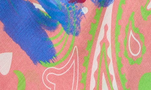 Jane Carr The Messy Square Scarf In Havana