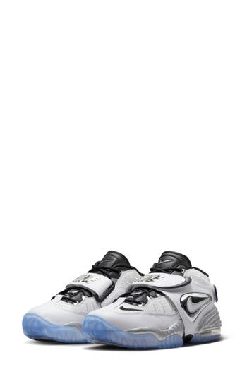 Shop Nike Air Adjust Force 2023 Sneaker In White/metallic Silver/black