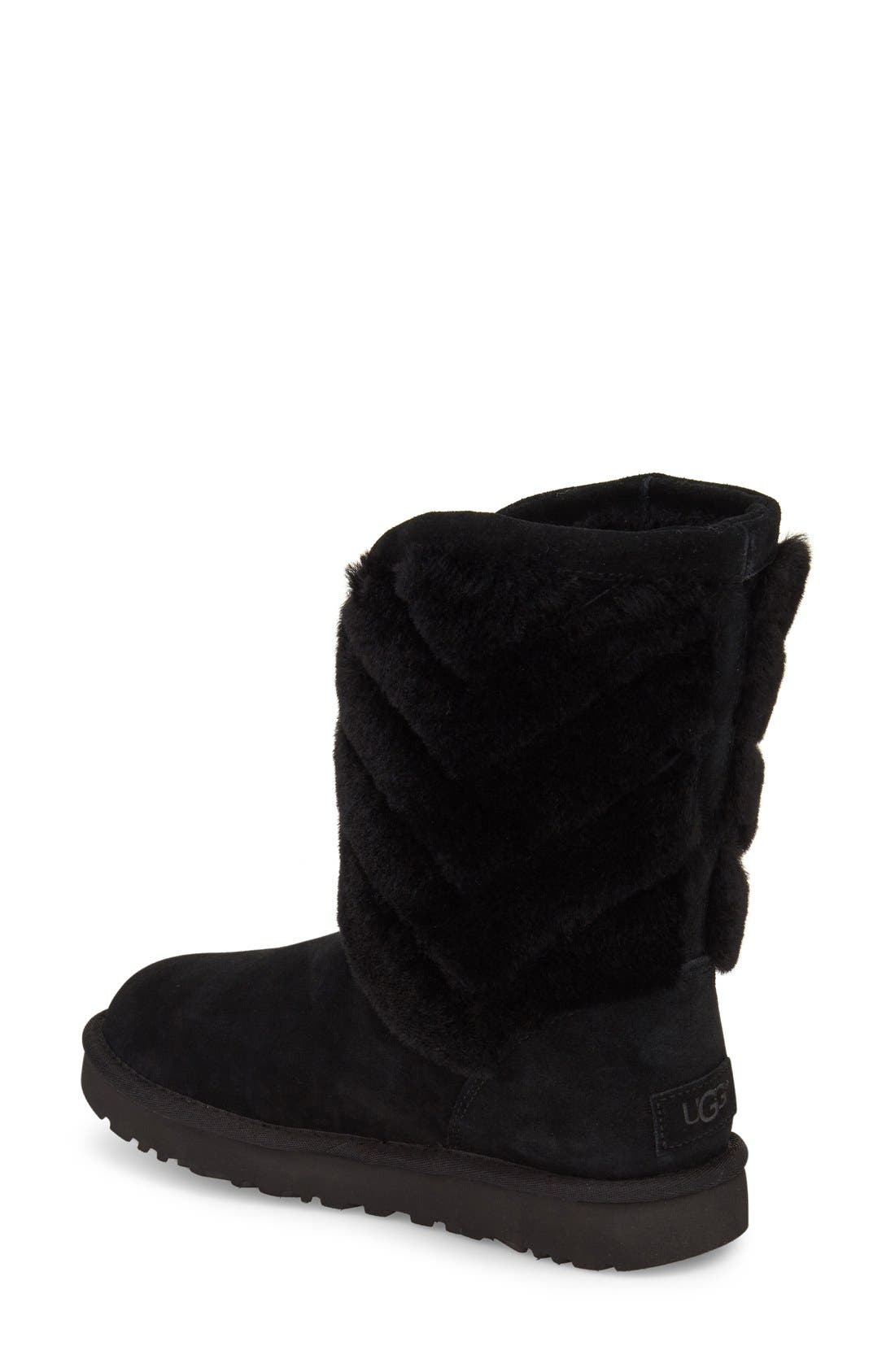 ugg tania genuine shearling suede boot