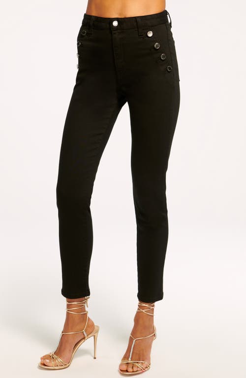 Shop Ramy Brook Helena High Waist Skinny Jeans In Black