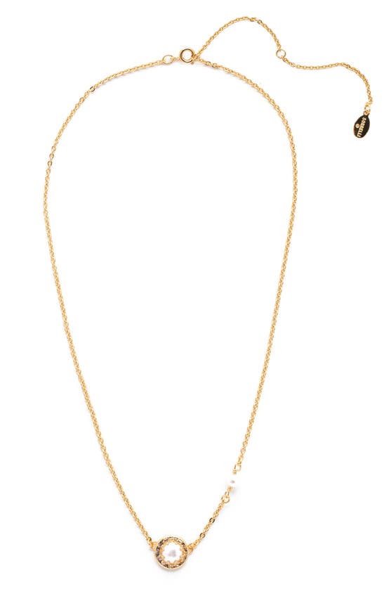 Sorrelli Blair 5.5–6mm Freshwater Pearl Pendant Necklace In Gold