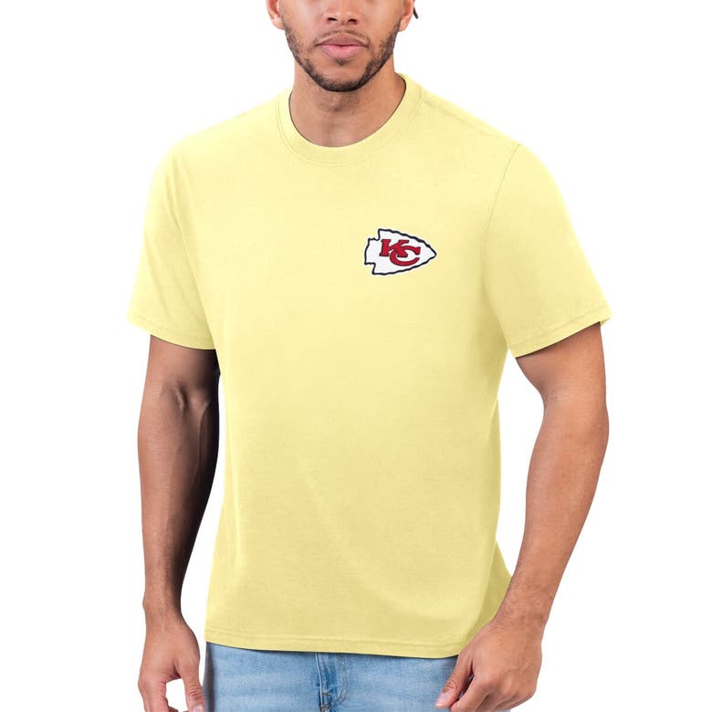 Margaritaville Yellow Kansas City Chiefs T-shirt