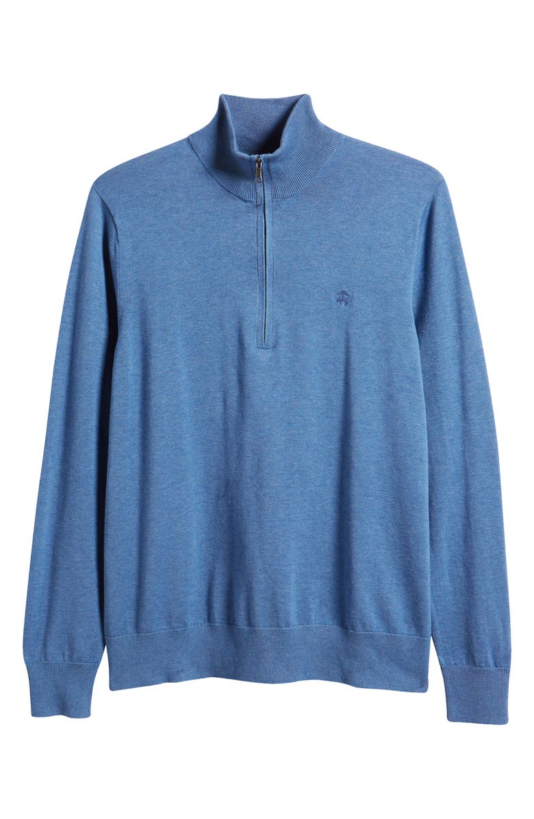 Brooks Brothers Half Zip Supima® Cotton Sweater Nordstrom