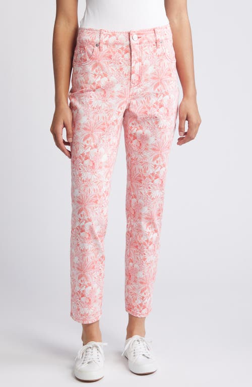 Tommy Bahama Petit Palma High Waist Ankle Pants Paradise Pink at Nordstrom,