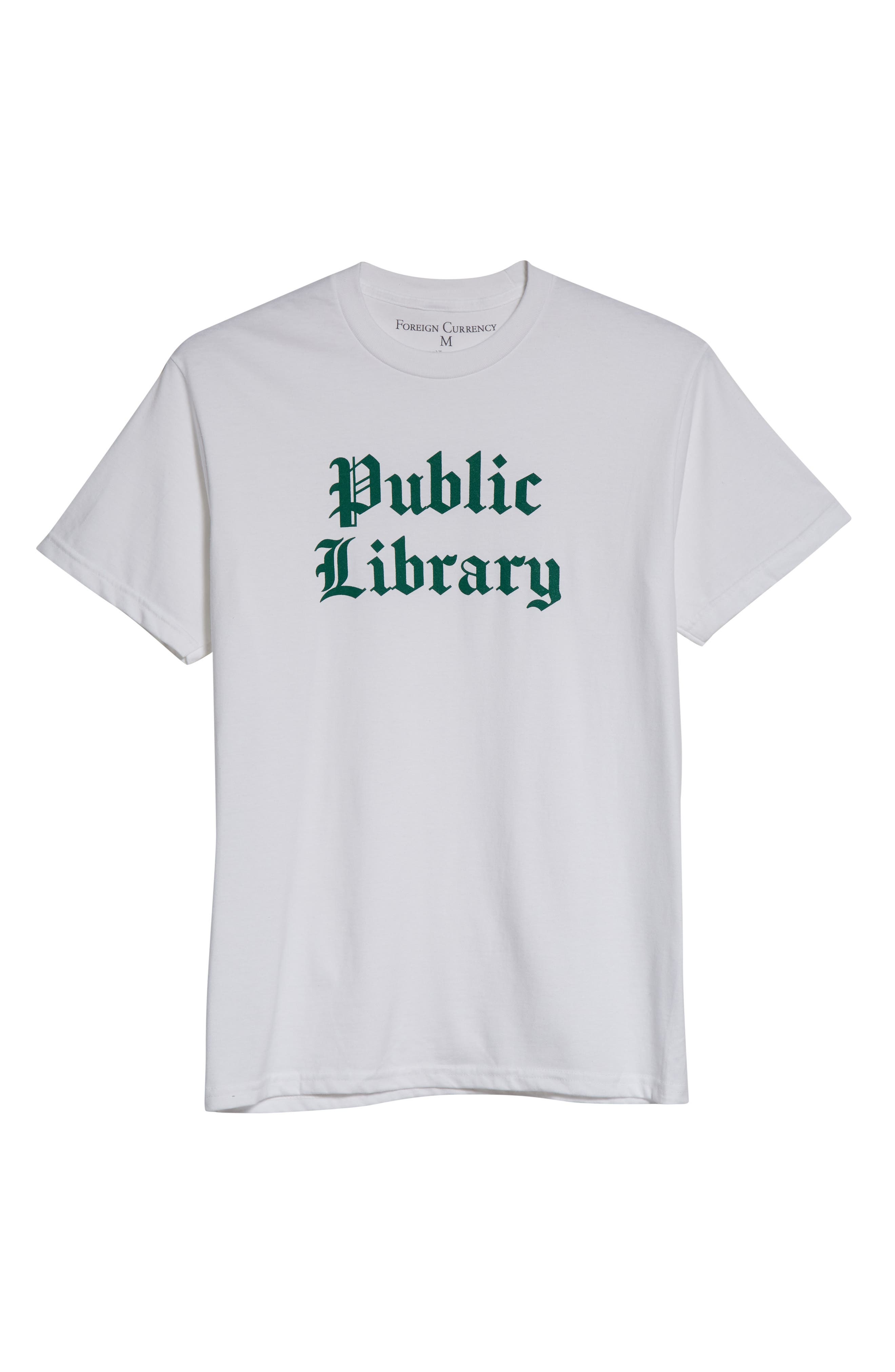 Foreign Currency Public Library Graphic Tee