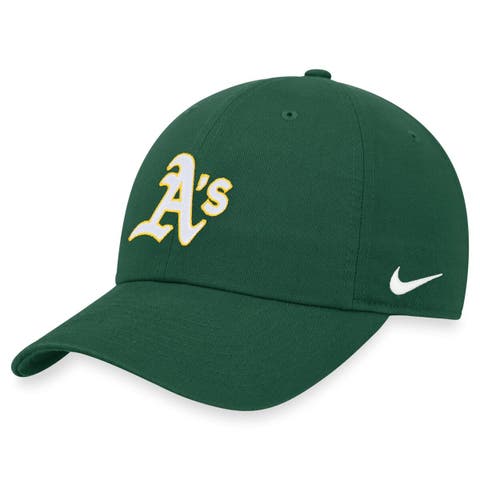 Men's '47 Brand Oakland Athletics 1989 World Series Patch Cooperstown  Collection Sure Shot Green Snapback Adjustable