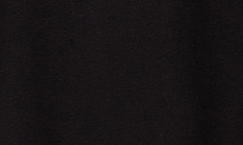 Eileen Fisher Organic Cotton Cropped Hoodie In Black