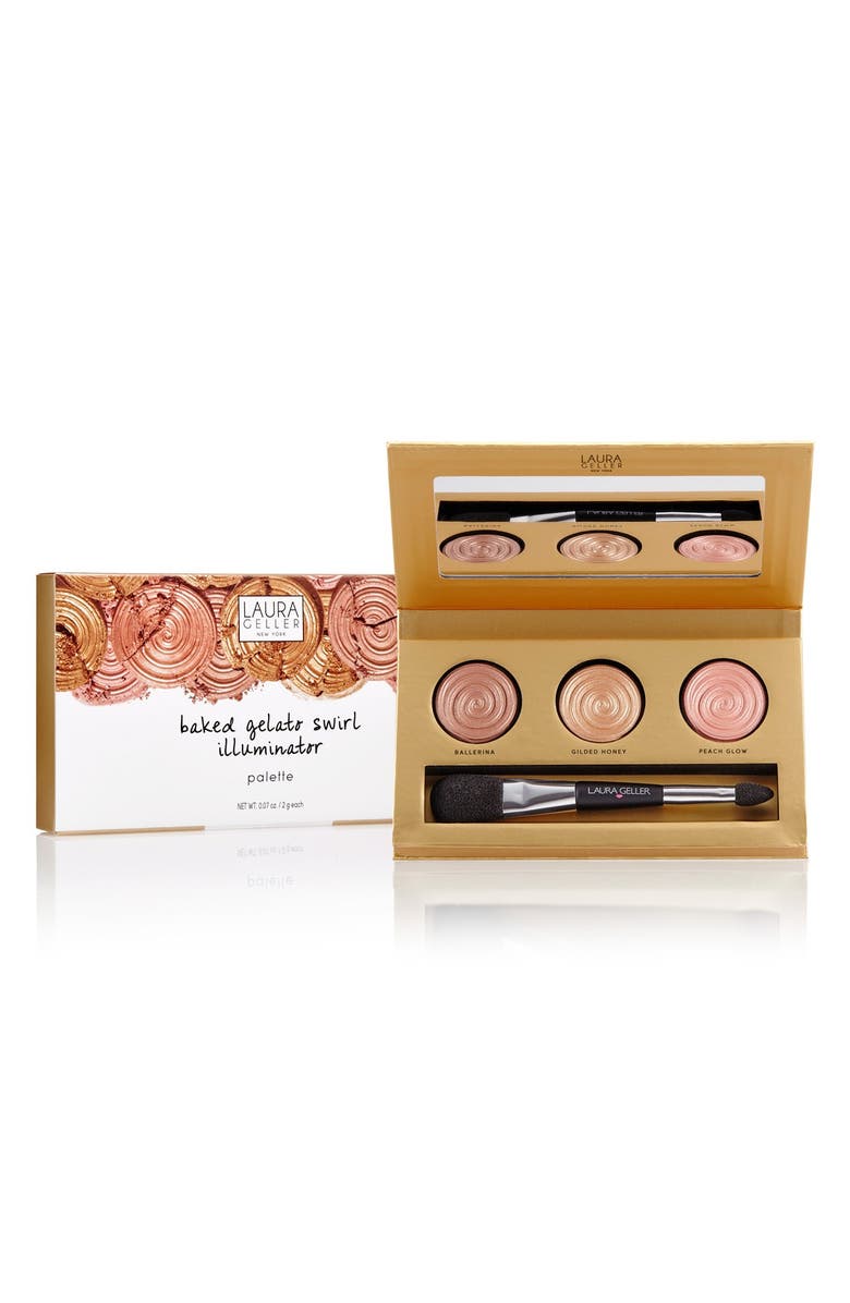 LAURA GELLER BEAUTY Baked Gelato Swirl Illuminator, Main, color, No Color