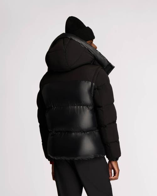Alpenhaus Megeve Unisex 2-in-1 Relaxed Fit Puffer In Black