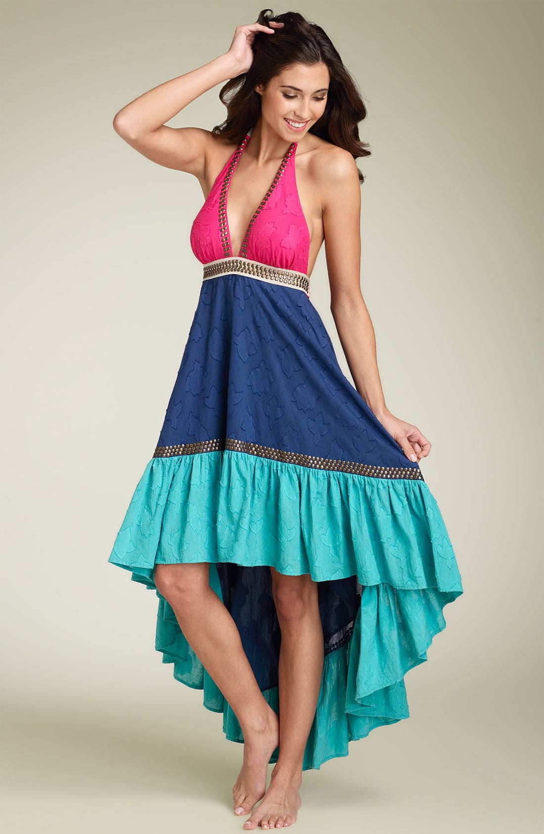 ViX Swimwear Long Halter CoverUp Nordstrom