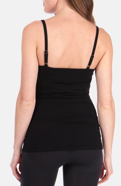 Shop Seraphine Post Maternity/nursing Compression Camisole In Black