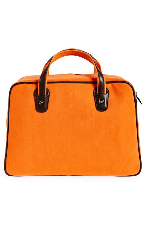 Shop Maccapani The Macca Top Handle Bag In Orange