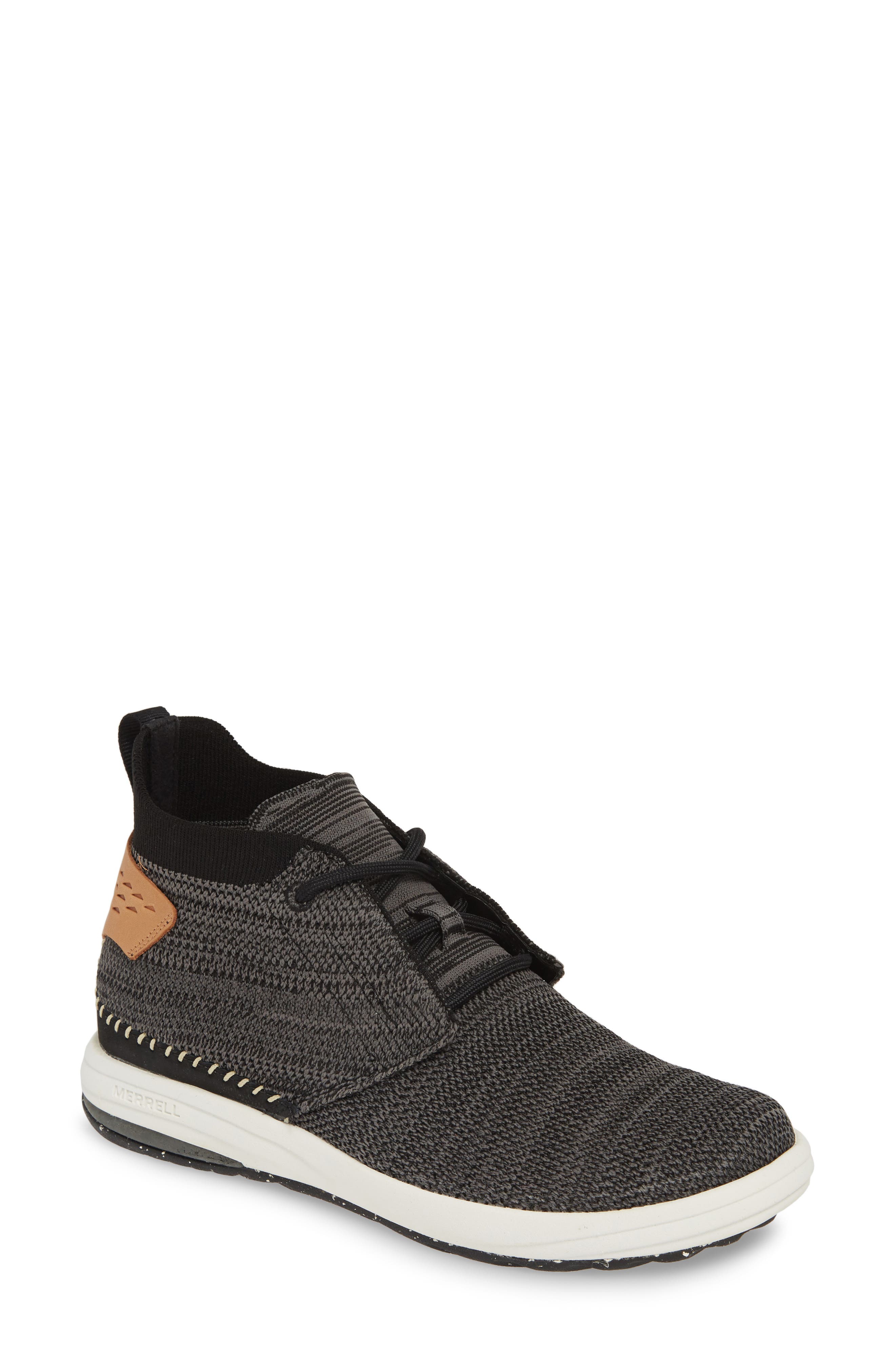 Merrell Knit Mid Sneaker, Black