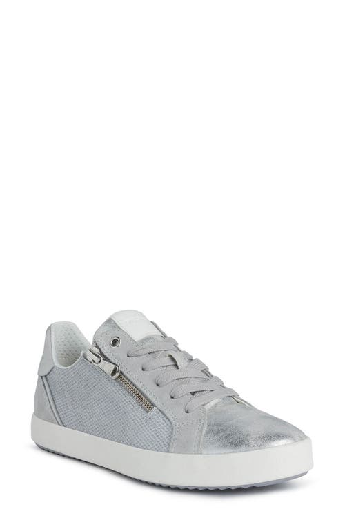 Geox Blomiee Low Top Sneaker in Light Grey