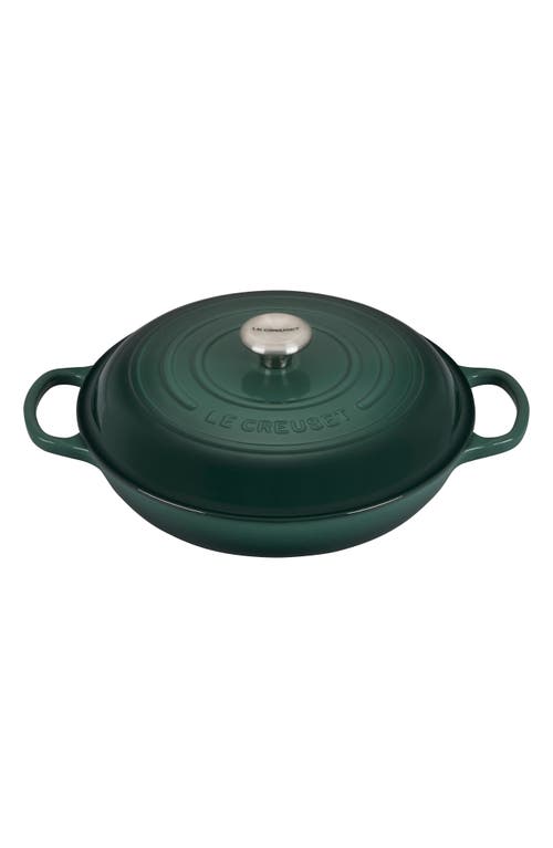 Le Creuset Signature 3.5-Quart Enameled Cast Iron Braiser in Artichaut at Nordstrom