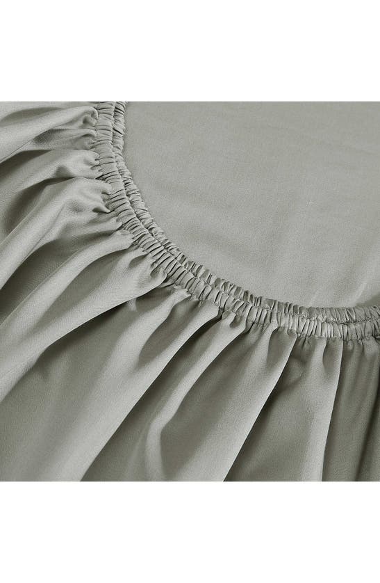 Calvin Klein Organic Earth Sheet Set In Dusty Olive