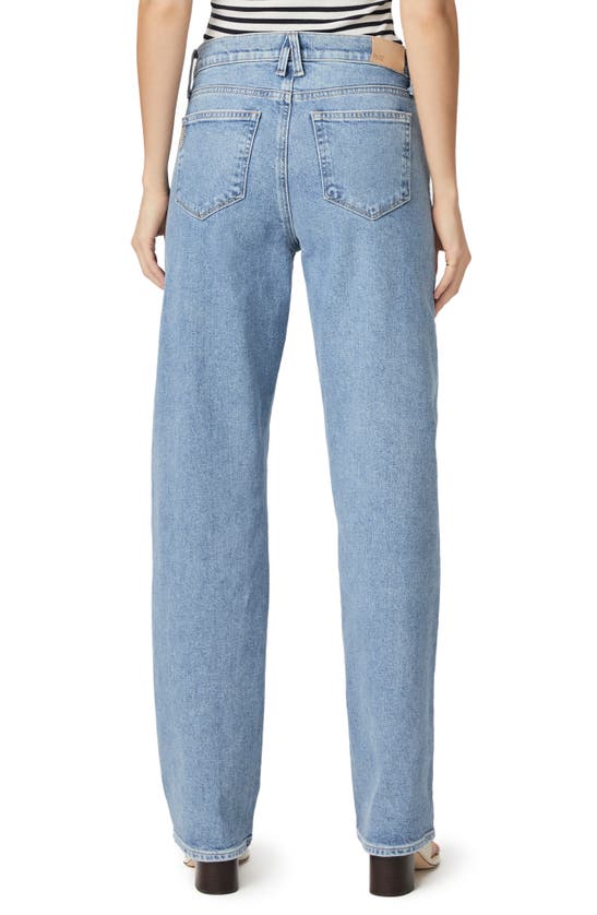 Paige Sasha High Rise Wide Leg Jeans In Sonali Embellished In Leela