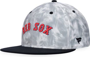 Boston Red Sox Fanatics Branded Black on Black Snapback Hat