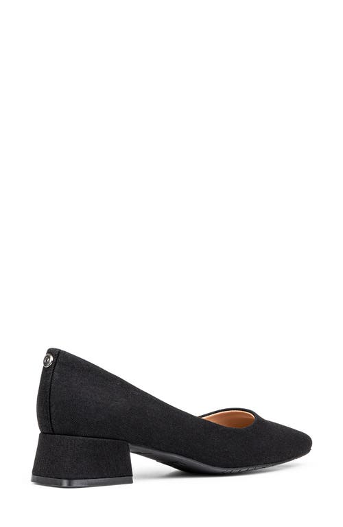 Nydj Teddie Square Toe Pump In Black