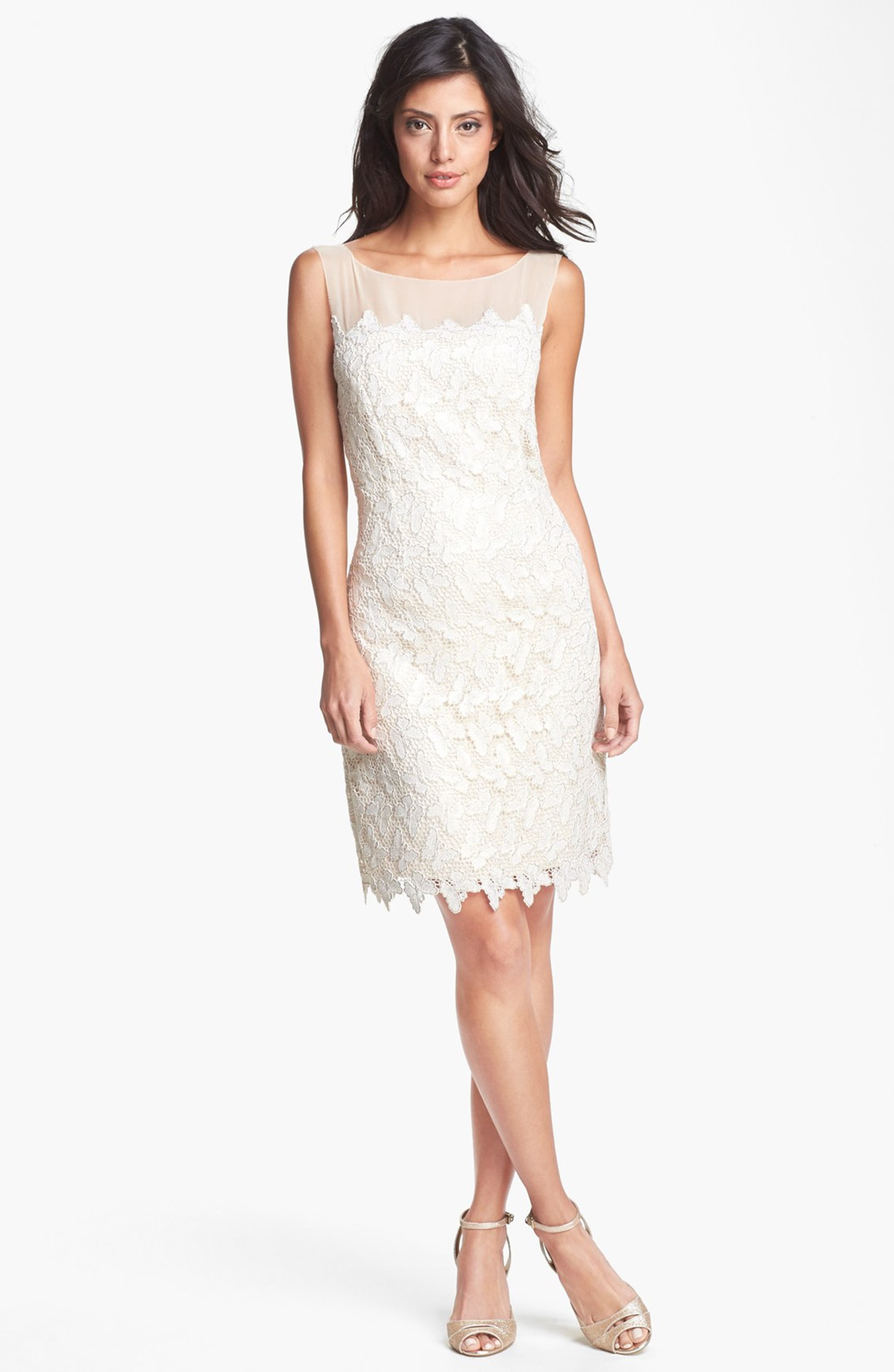Lilly Pulitzer® 'Fulton' Foiled Lace Cotton Sheath Dress | Nordstrom