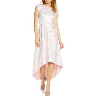 Chi Chi London Levaeh High/low Dress, Pink